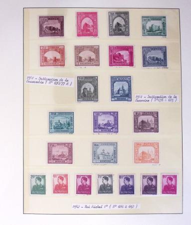 1858-1954, Remarkable mint and used collection 10 albums