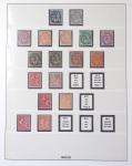 1849-2009 Collection avec multiples de timbres de France