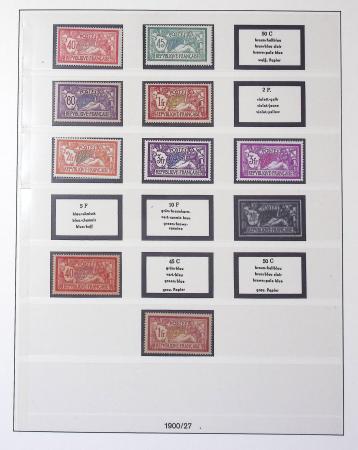 1849-2009 Collection avec multiples de timbres de France