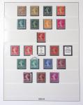 1849-2009 Collection avec multiples de timbres de France