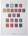 1849-2009 Collection avec multiples de timbres de France