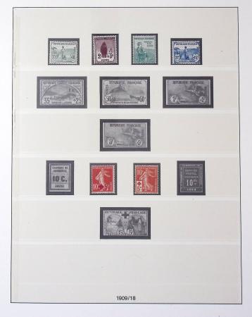 1849-2009 Collection avec multiples de timbres de France