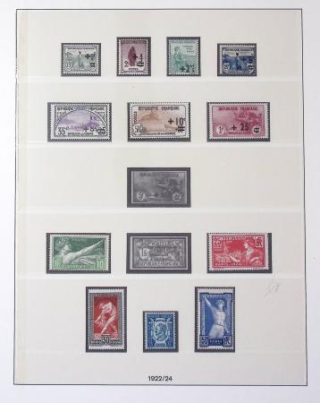 1849-2009 Collection avec multiples de timbres de France
