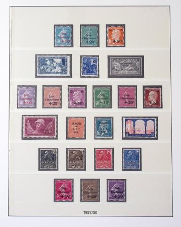 1849-2009 Collection avec multiples de timbres de France