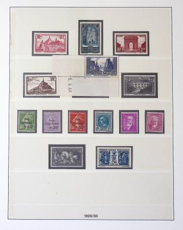 1849-2009 Collection avec multiples de timbres de France