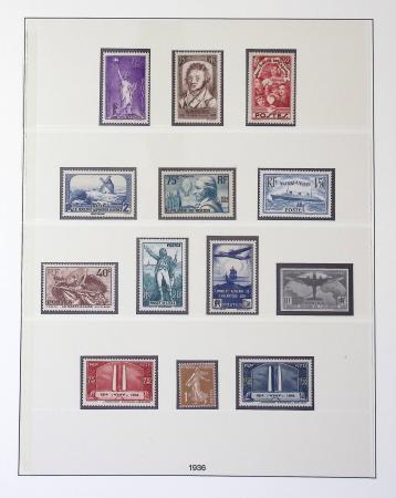 1849-2009 Collection avec multiples de timbres de France