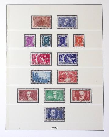 1849-2009 Collection avec multiples de timbres de France