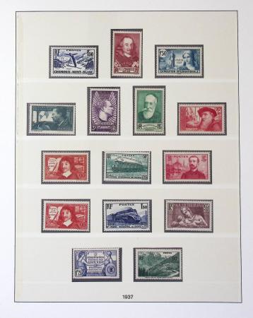 1849-2009 Collection avec multiples de timbres de France