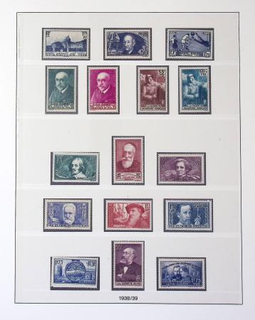 1849-2009 Collection avec multiples de timbres de France