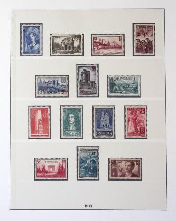 1849-2009 Collection avec multiples de timbres de France