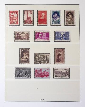 1849-2009 Collection avec multiples de timbres de France