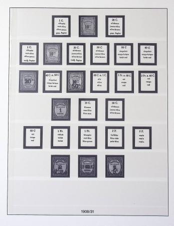 1849-2009 Collection avec multiples de timbres de France