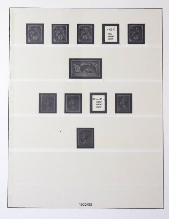 1849-2009 Collection avec multiples de timbres de France
