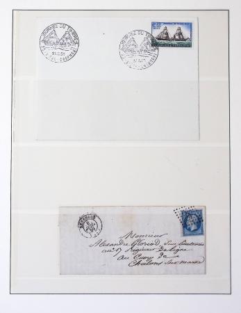 1849-2009 Collection avec multiples de timbres de France