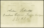 Carte postale photo représentant un biplan Letord avec signature "22 juin 1919 A.Chailloux". TB