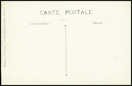 Carte postale photo "le nouveau monoplan militaire REP" avec signature de R.Esnault Pelterie. TB