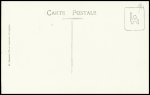 Carte postale photo (monoplan en vol) avec signature "Garros". Jolie pièce. RR