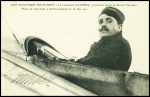 CP "nos aviateurs militaires - Le Lieutenant Gaubert, grièvement blessé au circuit européen. Perte de l'œil droit, à Villers Cotterets le 18 juin 1911"