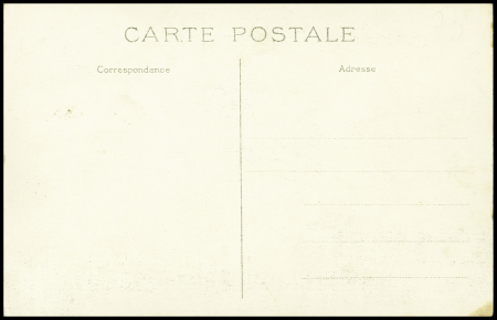 Carte postale "Monoplan Blériot, piloté par Hanouille" avec signature. TB