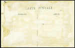Carte postale : aérodrome du Camp de Chalons - biplan Henry Farman piloté par M.Maurice Herbster avec signature de Herbster. TB