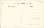 Carte postale "portrait du célèbre aviateur Mamet" avec signature "J.Mamet". TB
