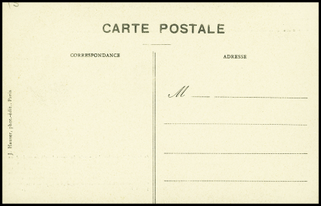 Carte postale "Le biplan Rougier, construit par les frères Voisin" (n°1135) avec signature "H.Rougier". TB