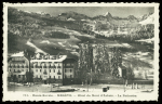 N°139 OBL Mégève Hte Savoie (13.1.26) sur carte postale avec signature de Santos Dumont adressée à Paul Tissandier. Rare
