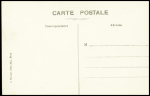 Carte postale "biplan Bristol piloté par Tabuteau avec cachet rouge "Comité d'aviation de l'exposition internationale - Roubaix" (1911) avec signature au crayon