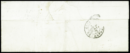 N°3, leg touché, OBL CAD T15 "Lyon (68)" (17 janv 49) répété à côté sur lettre, signé Baudot et Calves. TB
