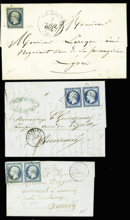 53 lettres AFF n°10 dont 3 paires, TB