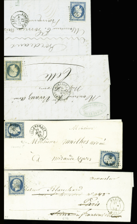53 lettres AFF n°10 dont 3 paires, TB