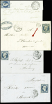 53 lettres AFF n°10 dont 3 paires, TB