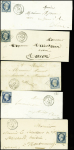 53 lettres AFF n°10 dont 3 paires, TB