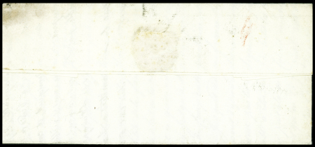Lettre de Cadix (1824) avec MP "Arm. D'Espagne" pour Pau. TB
