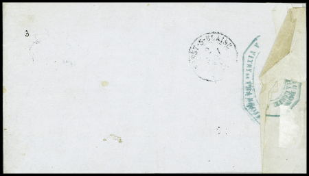 Marne : n°3 OBL grille + T15 Vitry le François sur lettre, ind 13. TB