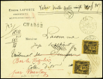 N°99 75c violet sur orange, OBL Paris 51 (1893) sur