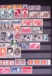 1849-2002, Collection de France en 3 classeurs Vert,