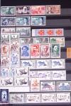 1849-2002, Collection de France en 3 classeurs Vert,