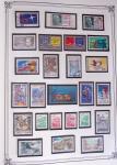 1849-2002, Collection de France en 3 classeurs Vert,