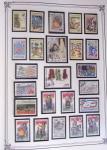 1849-2002, Collection de France en 3 classeurs Vert,
