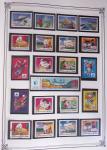 1849-2002, Collection de France en 3 classeurs Vert,