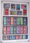 1849-2002, Collection de France en 3 classeurs Vert,