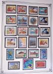 1849-2002, Collection de France en 3 classeurs Vert,