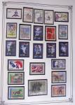 1849-2002, Collection de France en 3 classeurs Vert,