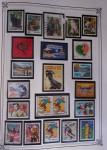1849-2002, Collection de France en 3 classeurs Vert,