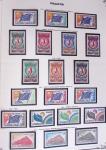 1849-2002, Collection de France en 3 classeurs Vert,