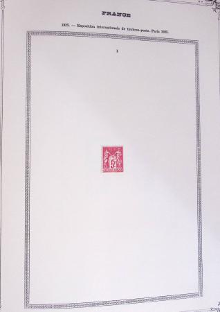 1849-2002, Collection de France en 3 classeurs Vert,