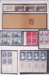 1849-2002, Collection de France en 3 classeurs Vert,