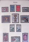 1849-2002, Collection de France en 3 classeurs Vert,