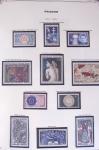 1849-2002, Collection de France en 3 classeurs Vert,